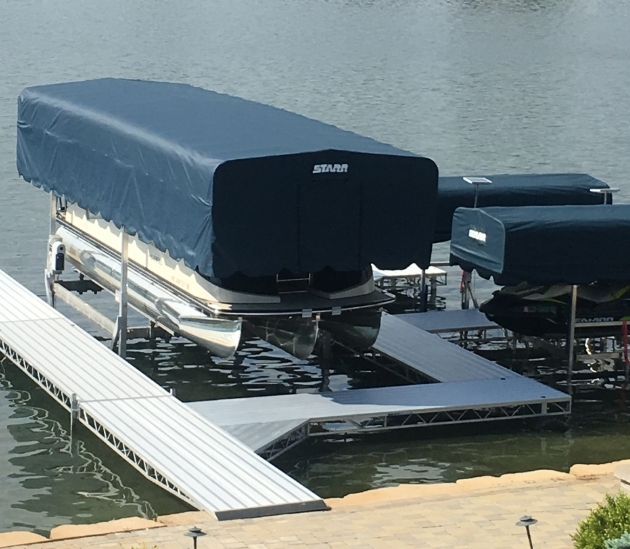 Dock Building Service Areas in Michigan | Diversified Docks - Lift